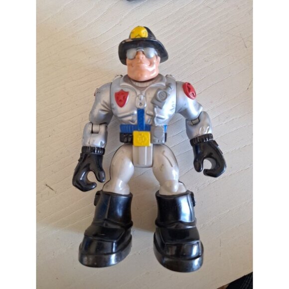 Rescue Heroes Figures Lot 1997-2004 Firefighter Police Wolf Trooper Bill Jake - Picture 10 of 10